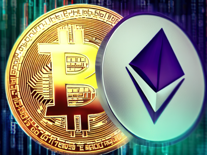 Comportamiento Bitcoin y&nbsp;Ethereum